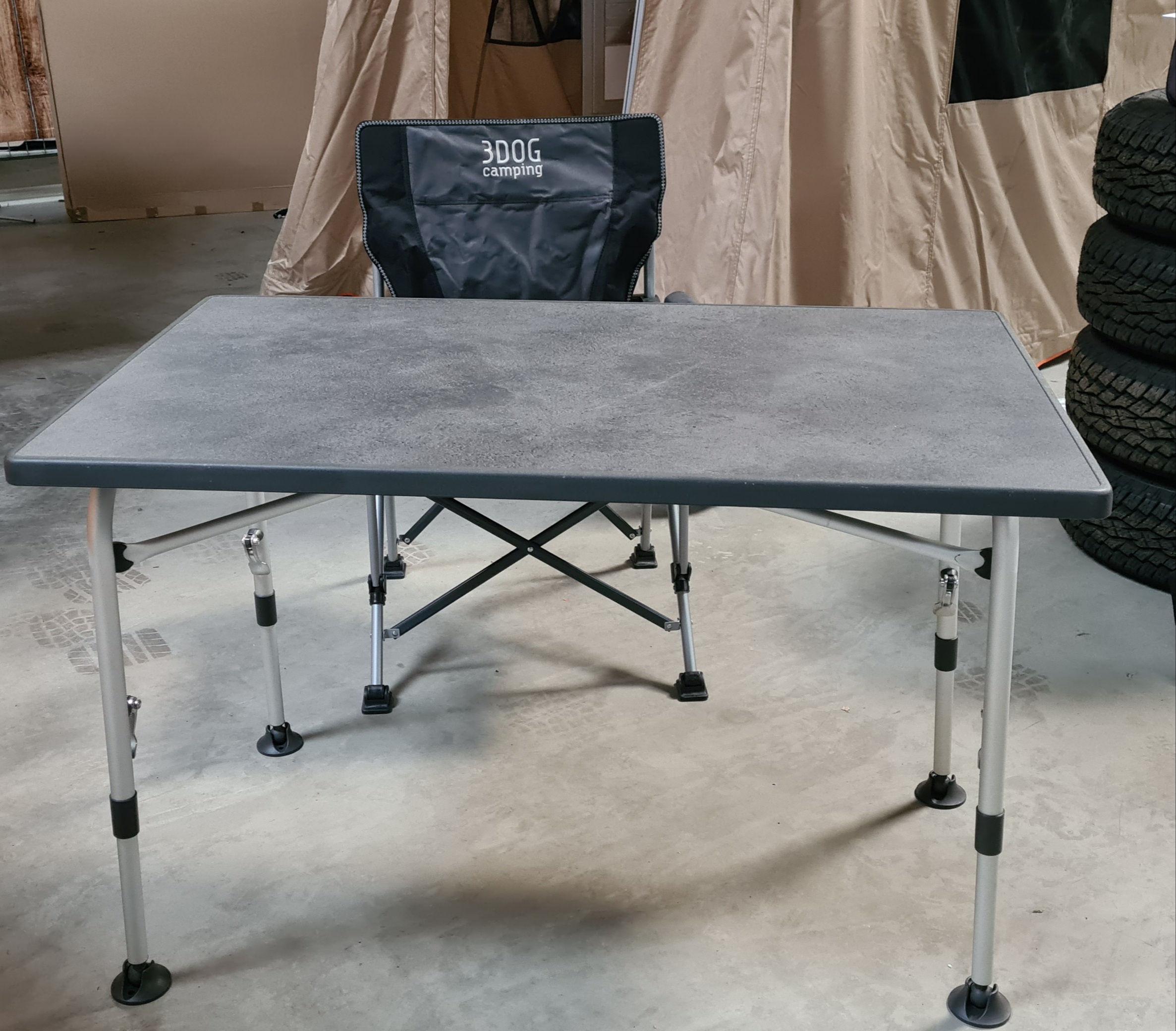 Camping Klapptisch "Westfield Superb 100" (100x68x59/72cm) NivaPower