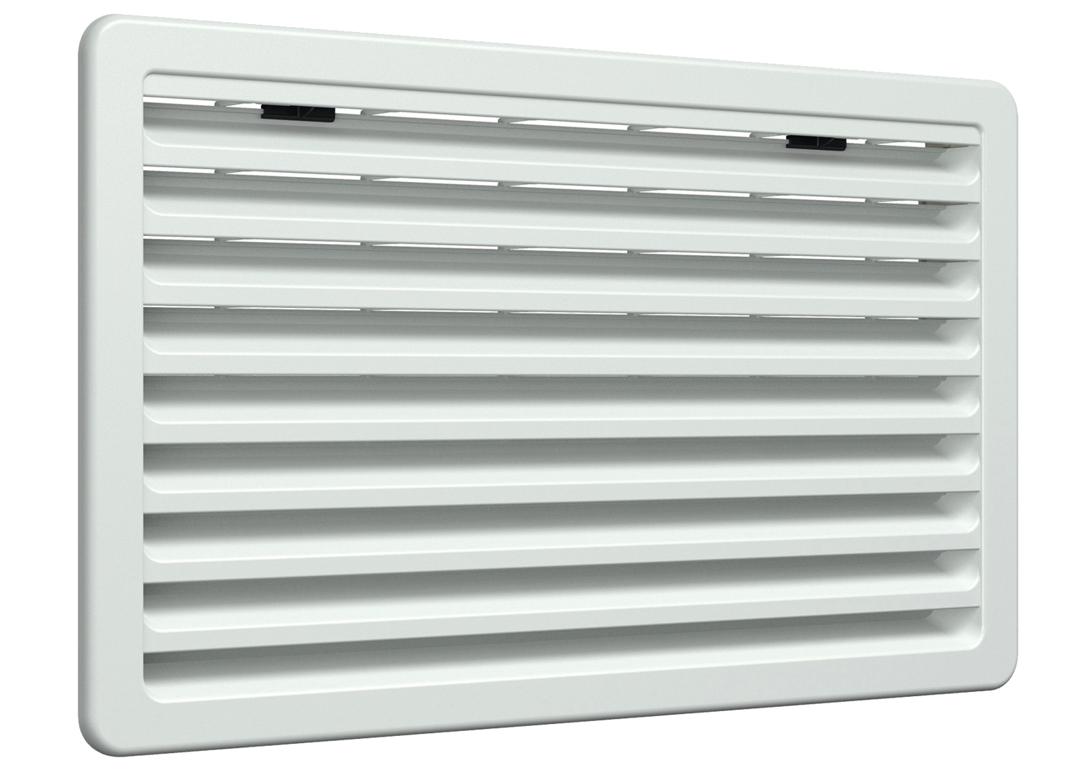HVAC Lüftungsgitter Zehen-Trittgitter – 5,1 X 35,6 Cm (innen), Weiß, Pulverbeschichtet